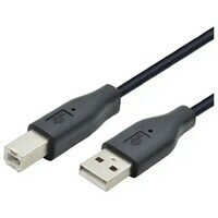 E-Green kabl 2.0 USB A - USB B M/M 3m crni