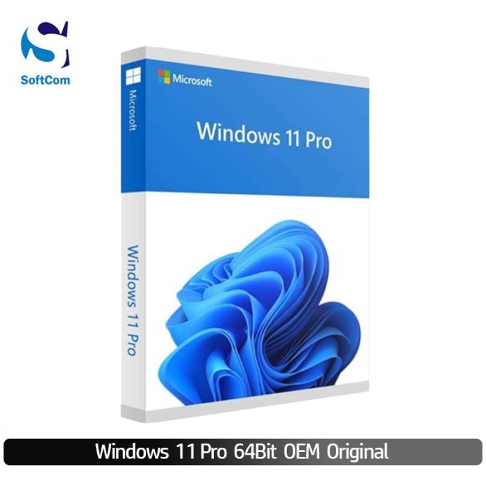 Microsoft Windows 11 Pro 64bit DVD OEM english FQC-10528