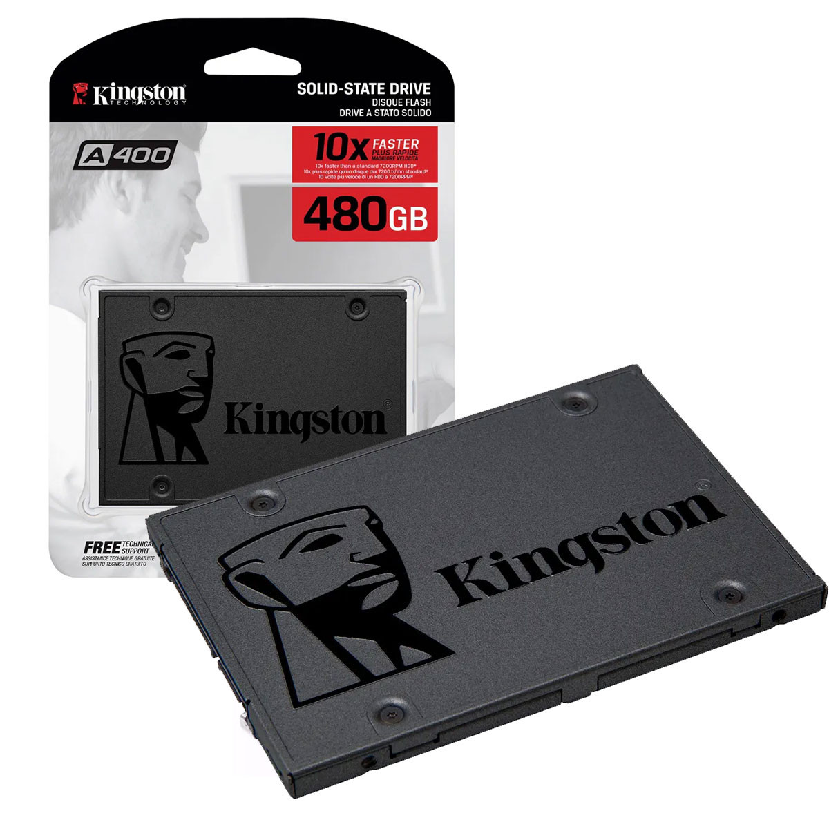 SSD 480GB Kingston SA400S37/480G