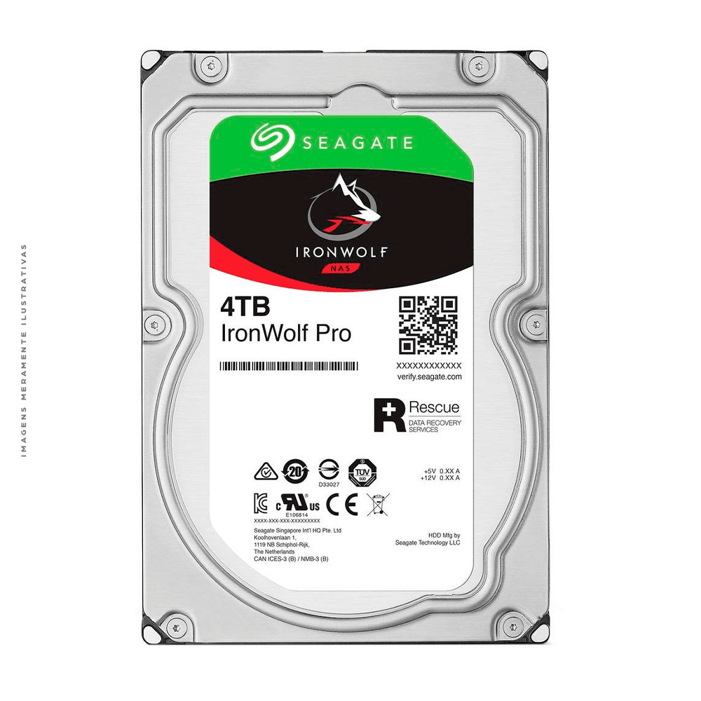 SEAGATE 4TB ST4000VN006 IronWolf SATA III