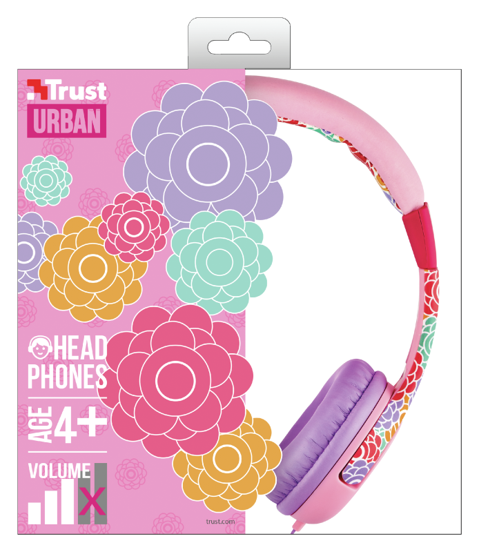 Slusalice PC TRUST SPILA KIDS FLOWER