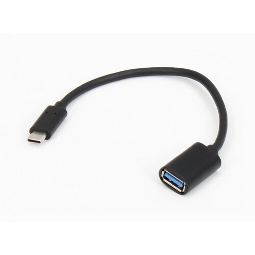 E-Green Adapter USB 3.0 (F) - USB 3.1 Tip C (M) - OTG 0.15m crni