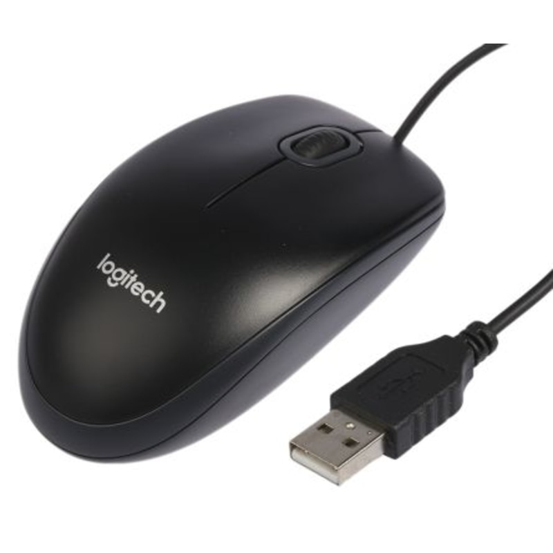 Logitech B100 optical USB mouse OEM