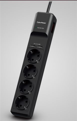 CyberPower produzni kabl prenaponska zastita P0420SUD0 4xsuko/2xUSB